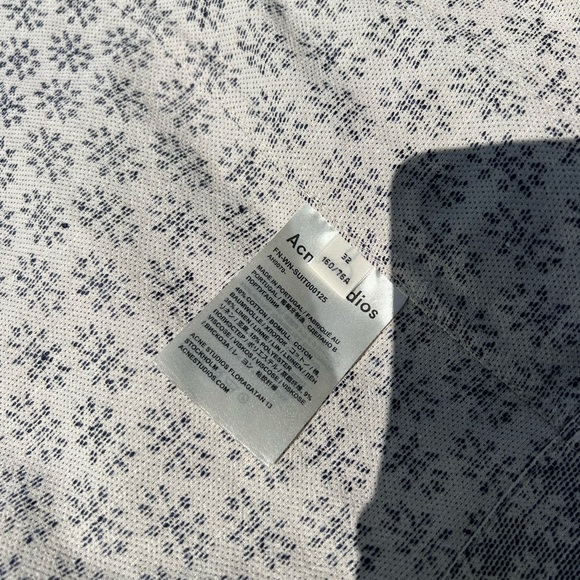 ACNE STUDIOS JACQUARD BLAZER JACKET - Picture 4 of 5